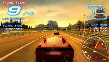 Ridge Racer (EU - AU) screen shot game playing